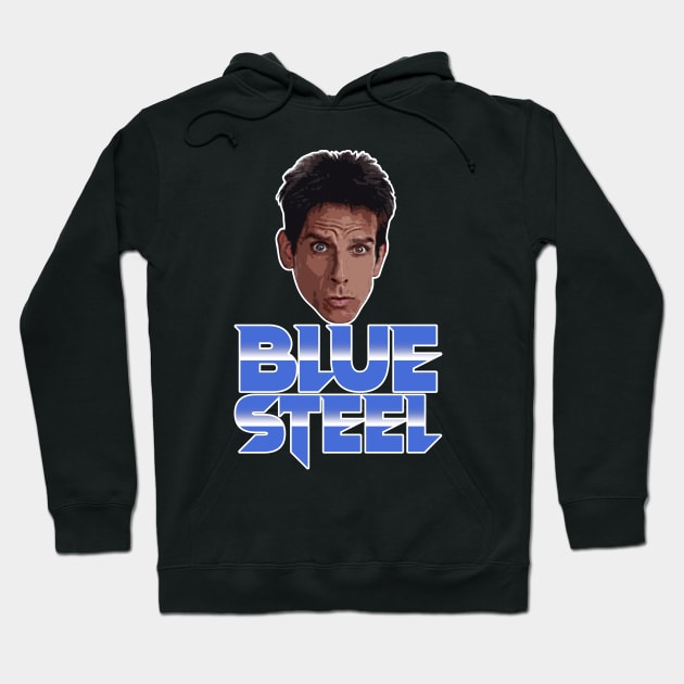 Blue Steel Zoolander Hoodie by scribblejuice